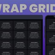 Create Responsive CSS Grid Layouts With GRID WRAPPING