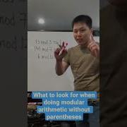 Как решать задачи по модульной арифметике без скобок Shorts Mathshorts Modulararithmetic
