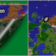 Map Animation For Minecraft Green Screen