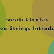 14 Strings Java Strings Introduction Hindi