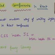 Styled Components In React Modern Styling Explained With Examples