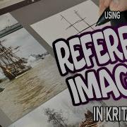 KRITA Using Reference Images