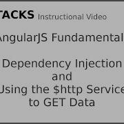 AngularJS Dependency Injection And Using The Http Service To GET Data