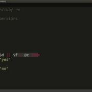 08 Ruby Basics Logical Operators