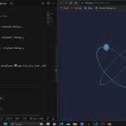 Atom Animation Using Html And Css Html Css Animation Shorts Youtube Developer Web