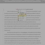 MS Word Reviewing Tools Annotation Practice