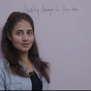 Passing An Array To A Function In C C Placement Course Lecture 70