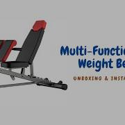 Multi Functional FID Weight Bench Unboxing Assembly Full Body Workout Bench Setup