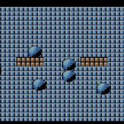 Atari 800XL 7 Software Sprites Running At 25fps Over Animated Background With Front Layer