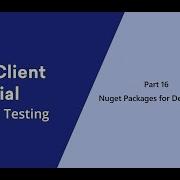 16 C HttpClient Setting Up De Serialization Packages