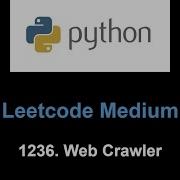 Leetcode 1236 Web Crawler Bfs