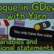 Yarn Variables And Conditional Statements Dialogue In GDevelop With Yarn