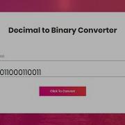 Decimal To Binary Converter JavaScript Project How To Convert Decimal Number To Binary Number