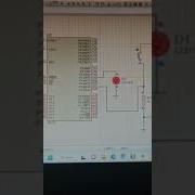 LED On OFF Using PIC 16F877A And Proteus