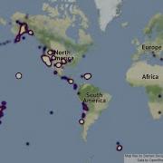 Earthquakes Data Visualization Interactive Animations Python