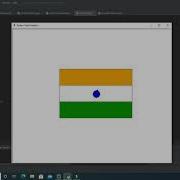 Making Of Indian Flag By Python Turtle