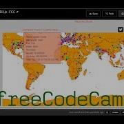 Visualize Data Map Data Across The Globe D3 Js FreeCodeCamp