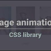 Image Animations CSS Library Animate Css