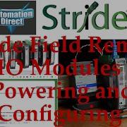 Stride Field Ethernet Remote IO Modules Powering And Configuring