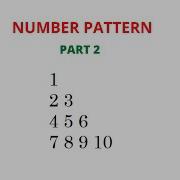 Number Pattern Part 2 Number Pattern In Java Part 2 Code Eureka