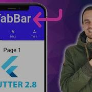 Flutter Tutorial Tabbed AppBar 2022 Tabs TabBar