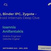 Inside Android Context Binder IPC Zygote Ioannis Anifantakis Droidcon Berlin 2025