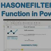 DAX Language HASONEFILTER Function In Power BI