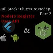 Full Stack Flutter Node Js Authentication Part 2 NodeJS Register User API