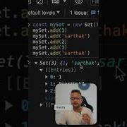 JavaScript Sets Javascript Coding