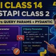 AI CLASS 14 FASTAPI 2 Path Params Query Params Pydantic Explained Tamil
