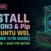 How To Install Python3 In WSL Ubuntu Pip Setup Full Guide GeekSaurabh