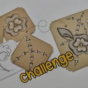 Combine 4 Tangles Together Part 7 Challenge Yourself Zentangle Patterns