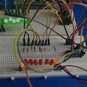 Dual 8 Bit Binary Counter
