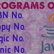 Programs On ISBN No Happy No Magic No Pronic No ICSE Class X