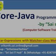Java Regular Expression With Matcher Class Methods Java Regex Java Matcher Class 385