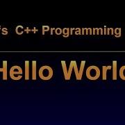 C Programming Tutorial Part 3a Writing The First Program Hello World