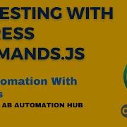 5 API Testing With Cypress Commands Js Cypress Config Js GET POST PUT DELETE