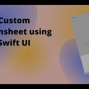 Action Sheet Using Swift UI