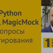Python Mock MagicMock мокаем веб сервисы базы данных