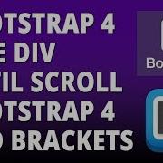 Bootstrap 4 Hide Div Until Scroll With Bootstrap 4 And Brackets Text Editor