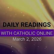 Daily Reading For Monday March 2nd 2026 HD