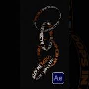 Создание бесшовных 3D циклов титров в After Effects Tutorial