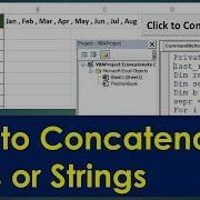 VBA To Concatenate Cells Range And Strings