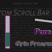 How To Create Our Custom Scroll Bar Using Only CSS HTML CSS Qrio ProgrammerS