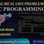 38 Program To Print Marksheet In Interactive Format Printf Function C Programming Exercises
