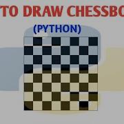 HOW TO DRAW CHESSBOARD IMAGE IN PYTHON USING MATPLOTLIB LIBRARY