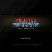 Missile Command Recharged Title Screen PC PS4 PS5 X1 XSX XSS Switch Atari VCS