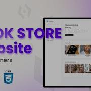 Build An Online Bookstore Website HTML CSS JavaScript Tutorial Full Responsive Design