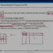 CIS 5316 Chapter 6 Normalization