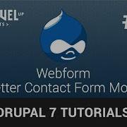 Drupal Tutorials 21 Webform A Better Contact Form Module